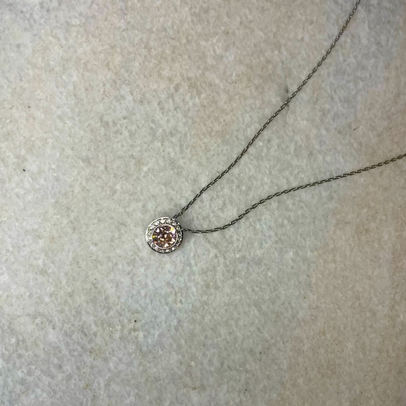 Swarovski Jewelry - Pink/ Clear Crystal Swarovski Angelic Pendant